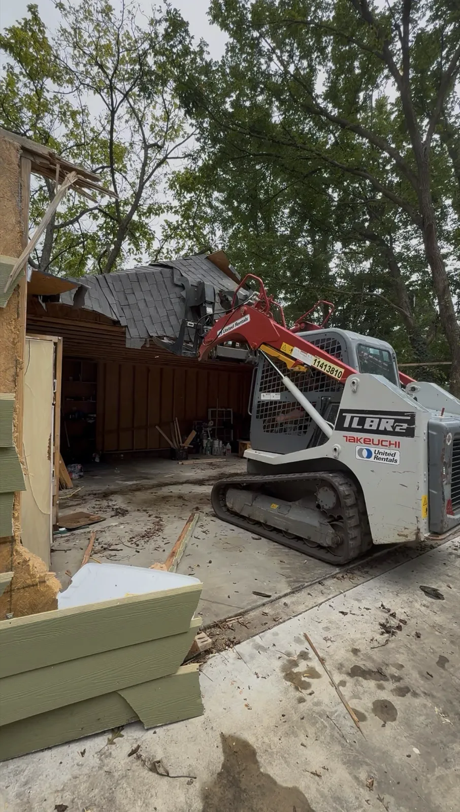 Demo / Haul-off — after — Service Pros, Tulsa metro Oklahoma