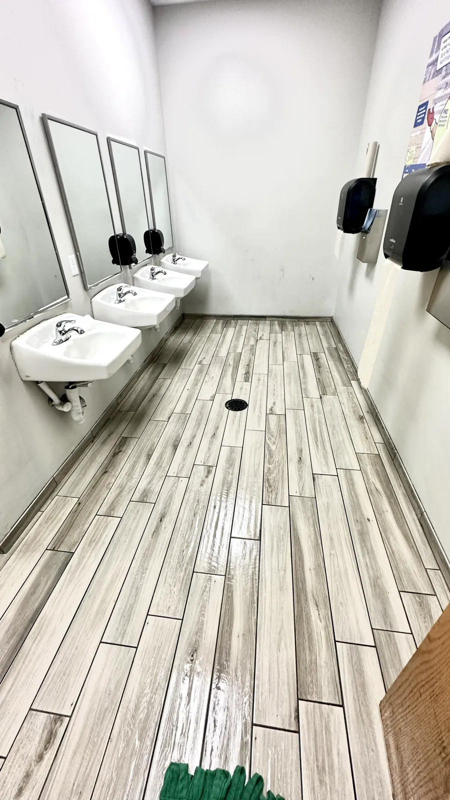 Tile Scrub — after — Service Pros, Tulsa metro Oklahoma
