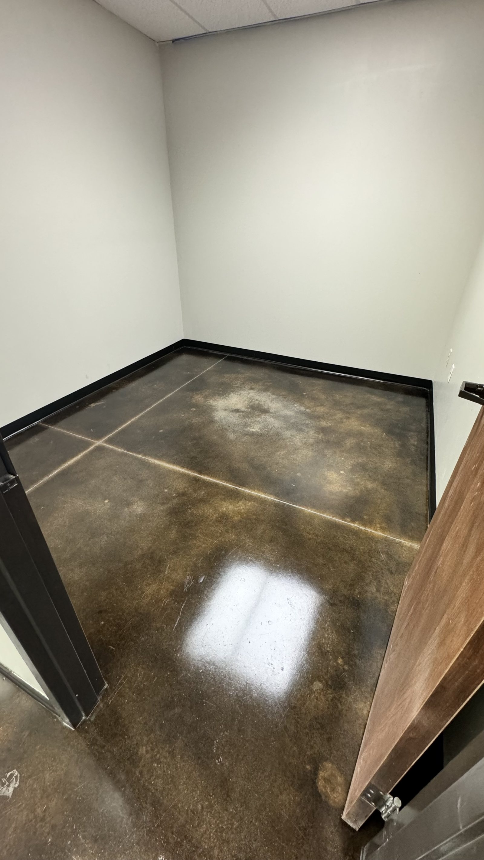 Semi-Gloss Floor Coating — after — Service Pros, Tulsa metro Oklahoma