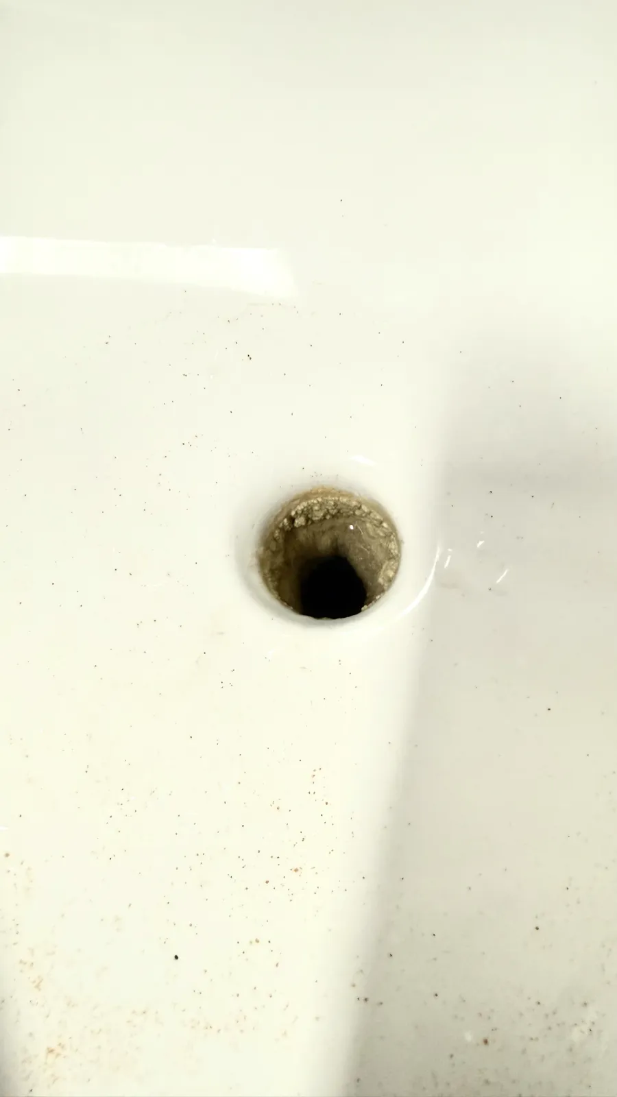 Urine Crystal Cleanout — before — Service Pros, Tulsa metro Oklahoma