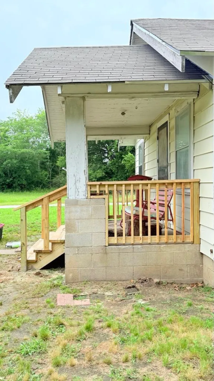 Porch Build — after — Service Pros, Tulsa metro Oklahoma